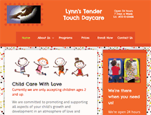 Tablet Screenshot of lynnsdaycare.com